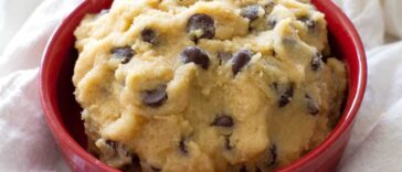 keto cookie dough - Peanut Butter Chocolate Chip Keto Cookie Dough