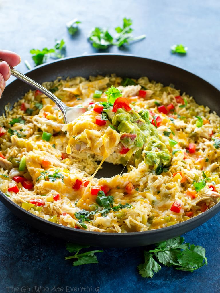  One-Pan Chicken Fajita Rice