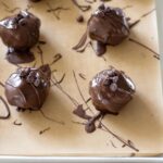 chocolate chip cookie dough truffles - Chocolate Chip Cookie Dough Truffles