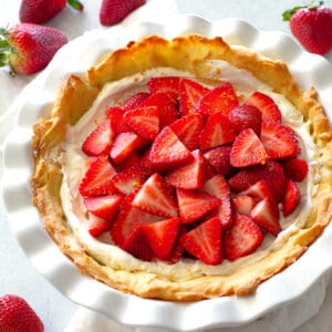 Strawberry Cream Puff Cake