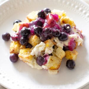 Blueberry French Toast Casserole