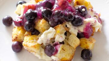 blueberry french toast casserole - Blueberry French Toast Casserole