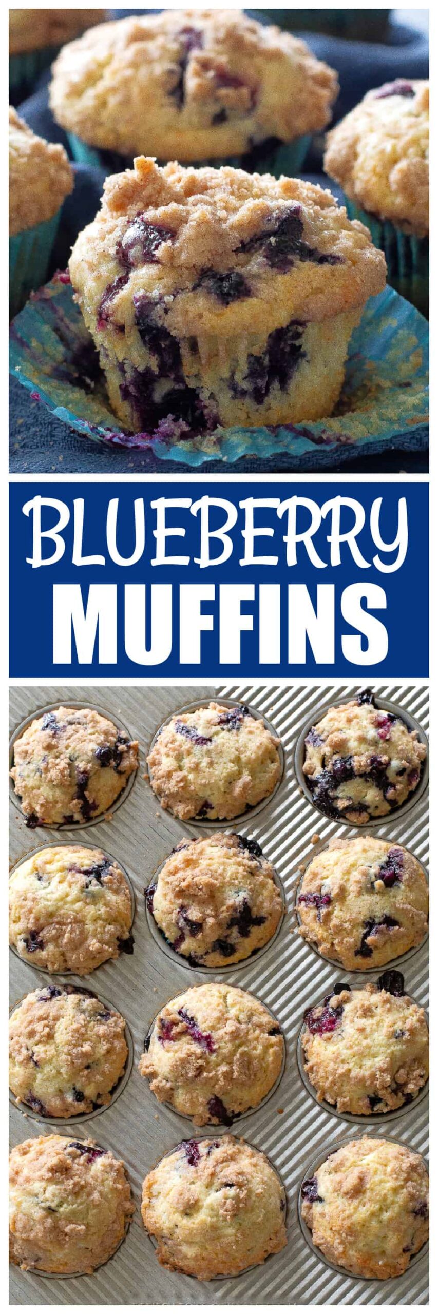 Blueberry Streusel Muffins