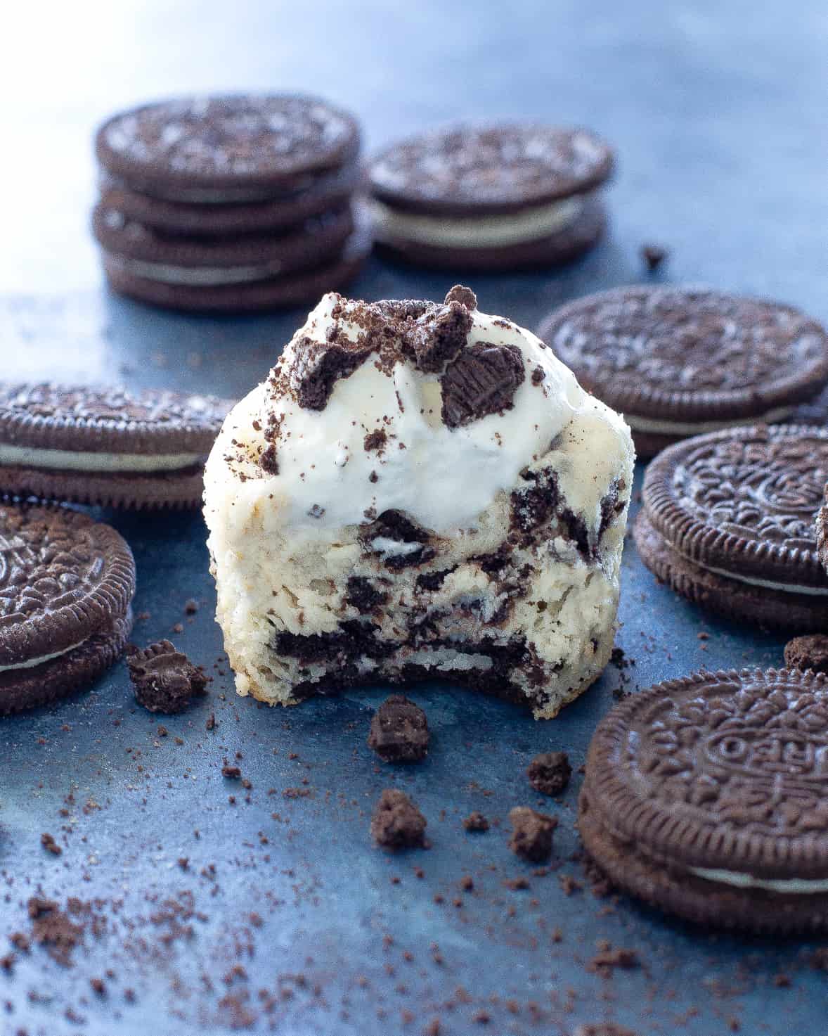 Mini Oreo Cheesecake - oreo cheesecakes 07 oreo cheesecakes - Mini Oreo Cheesecake
