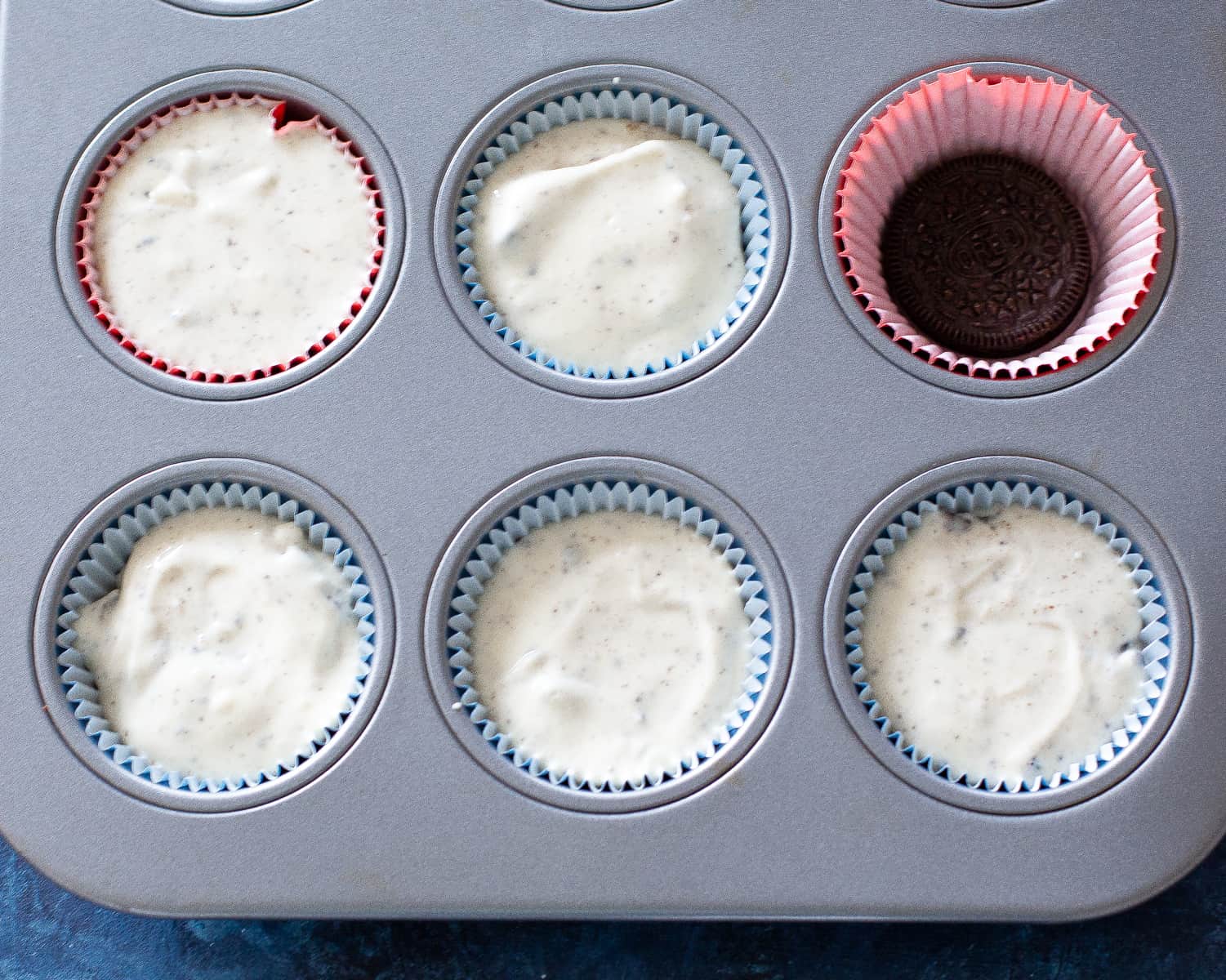 oreo cheesecake batter