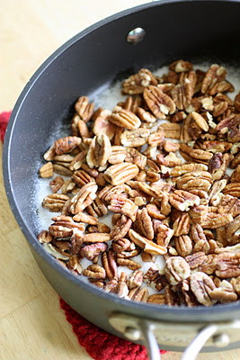 Pecan and Apple Salad - pecans