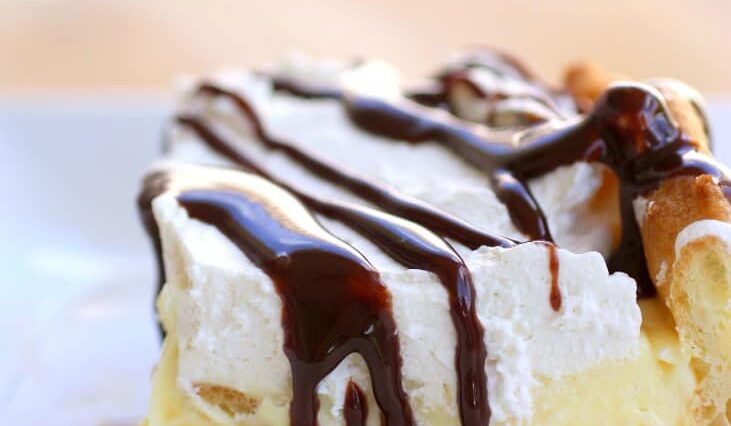 eclair cake side - Eclair Cake