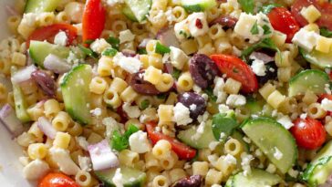 greek orzo salad - Greek Pasta Salad