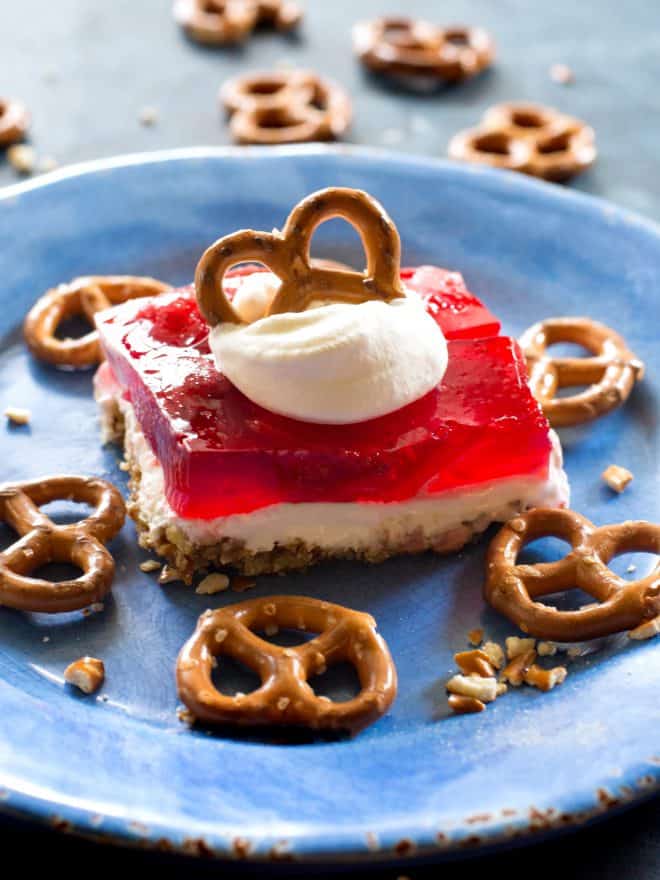 Jello Pretzel salad