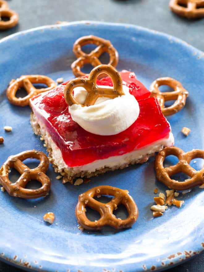 Jello Pretzel salad