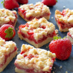 strawberry crumb bars - Strawberry Crumb Bars