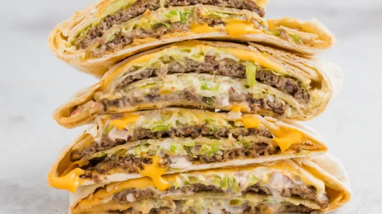 keto big mac crunchwrap - Keto Big Mac Crunchwrap