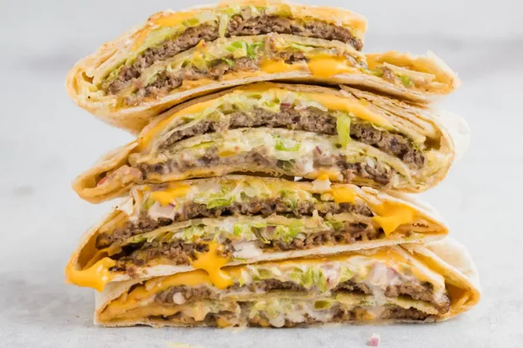 keto big mac crunchwrap - Keto Big Mac Crunchwrap