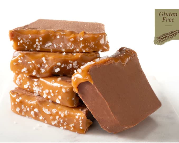 My Favorite Foodie Things 2023 - Sea Salt Caramel Gourmet Fudge Chocolate Moonshine Co. Google Chrome 11172023 114232 PM