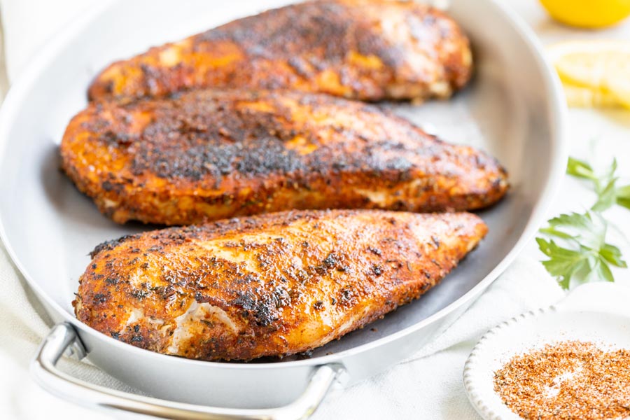 Blackened Chicken - blackened chicken 1