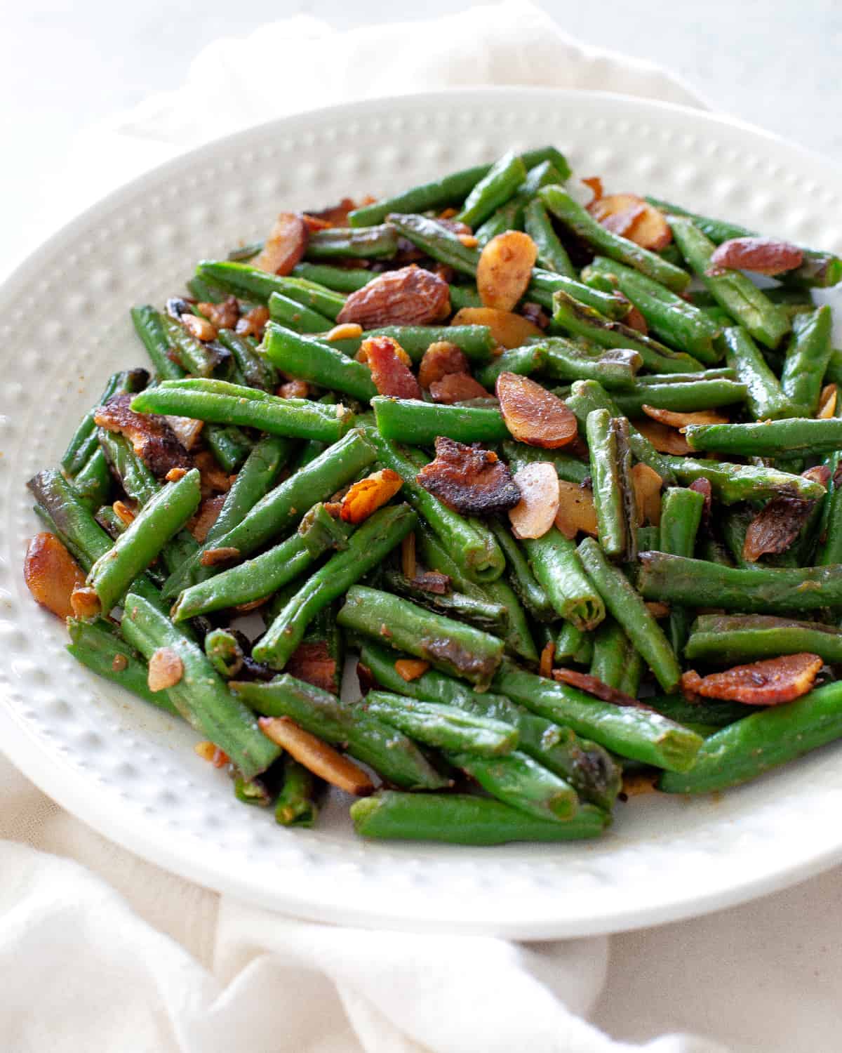 green beans with bacon