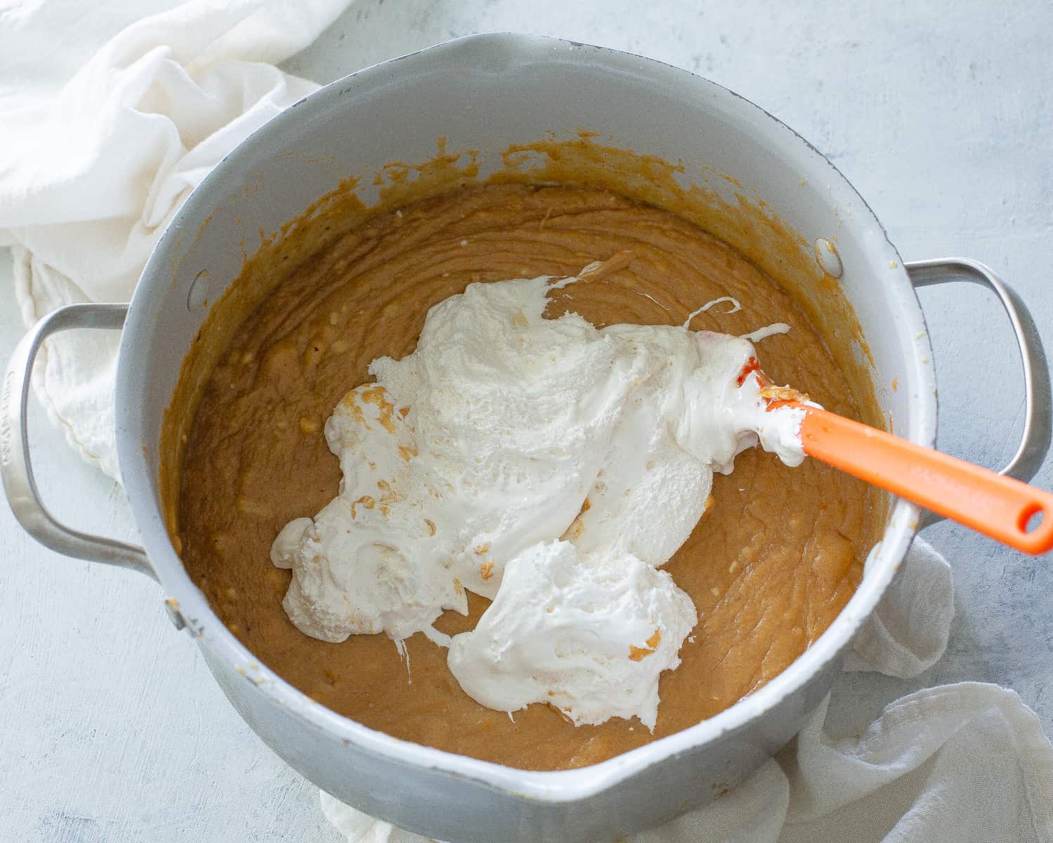 pumpkin fudge with marshmallow creme