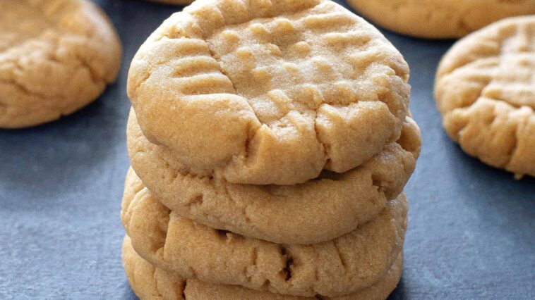 soft peanut butter cookies .jpg - Peanut Butter Cookie Recipe