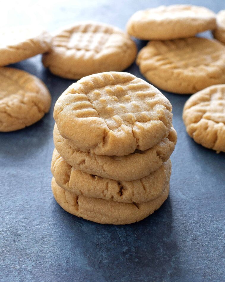 soft peanut butter cookies .jpg - Peanut Butter Cookie Recipe