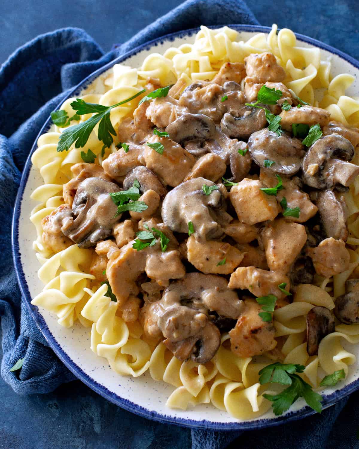 Chicken Stroganoff 