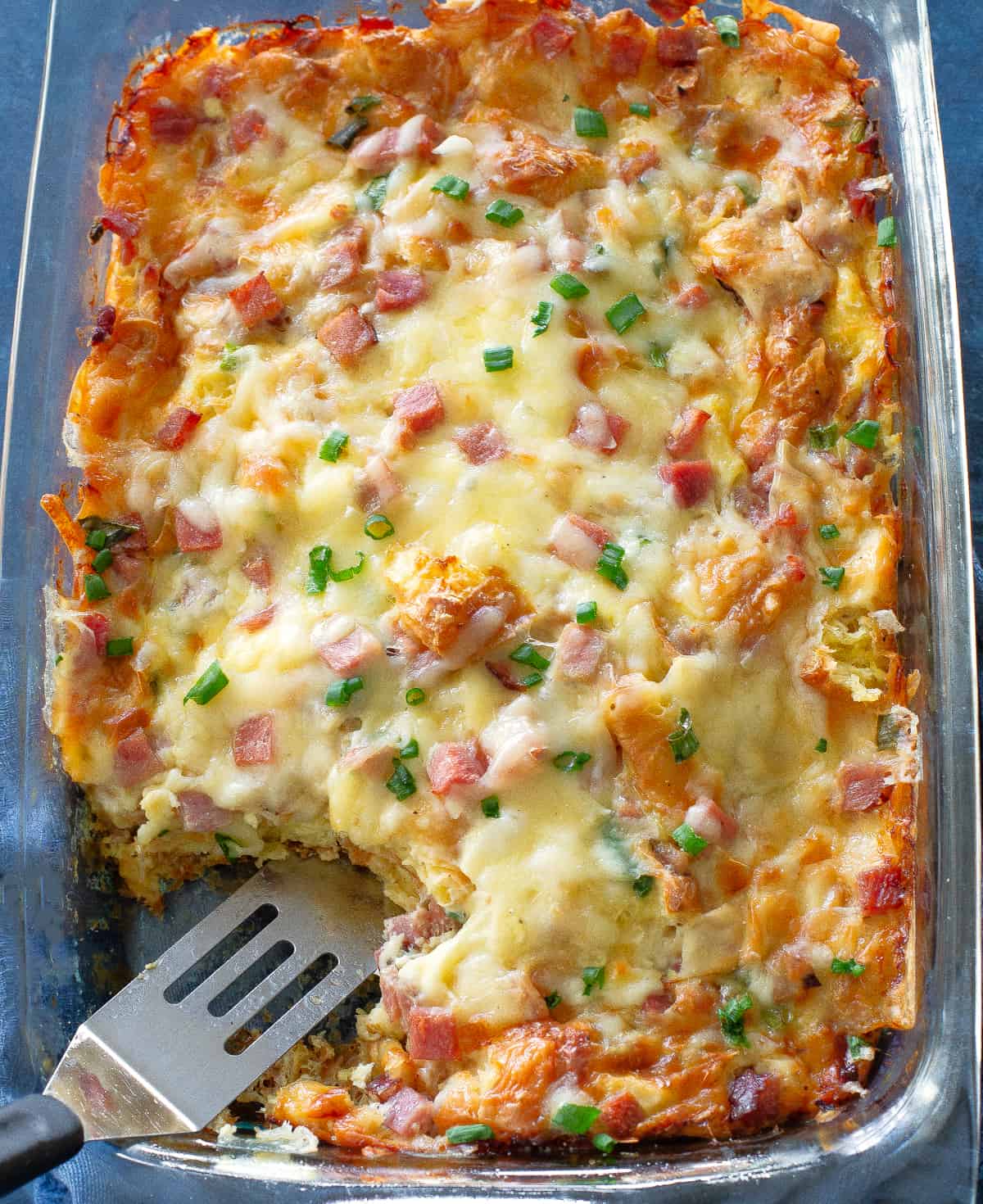 Ham and Swiss Croissant Casserole - ham swiss croissant bake 07 ham swiss croissant bake .jpg - Ham and Swiss Croissant Casserole