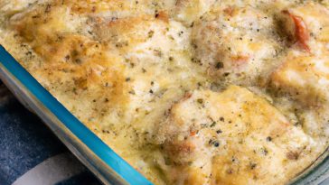 Deliciously Keto: Creamy Garlic Parmesan Chicken Bake Recipe