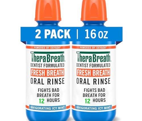 Experience Refreshing Confidence with TheraBreath Mouthwash