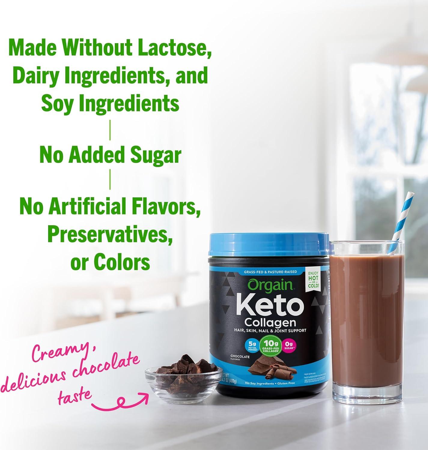 Discovering the Benefits of Orgain's Chocolate Keto Collagen