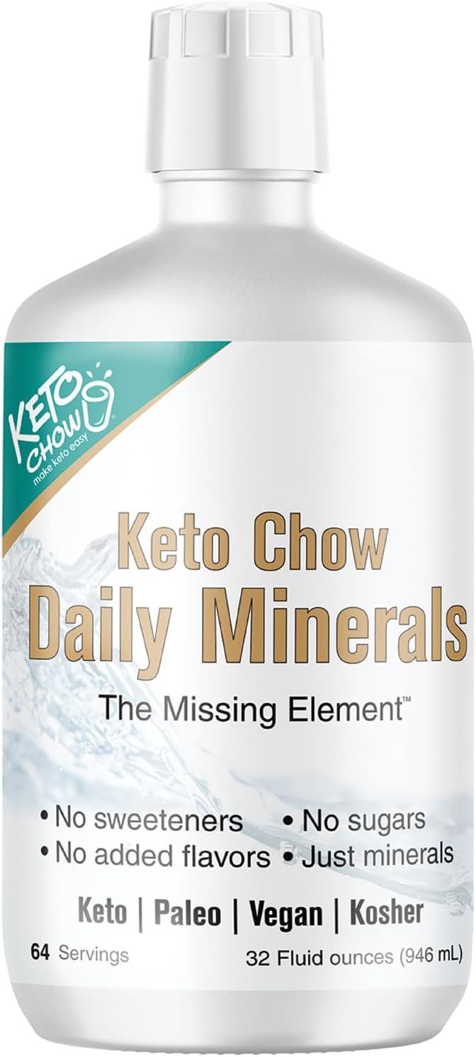 Exploring Keto Chow’s Daily Mineral Drops: Our Hydration Boost