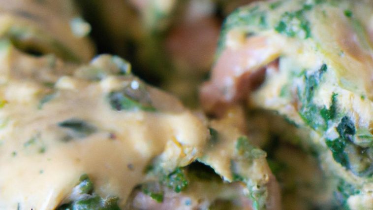 Deliciously Keto: Creamy Avocado & Spinach Stuffed Chicken Rolls for a Low-Carb Delight!