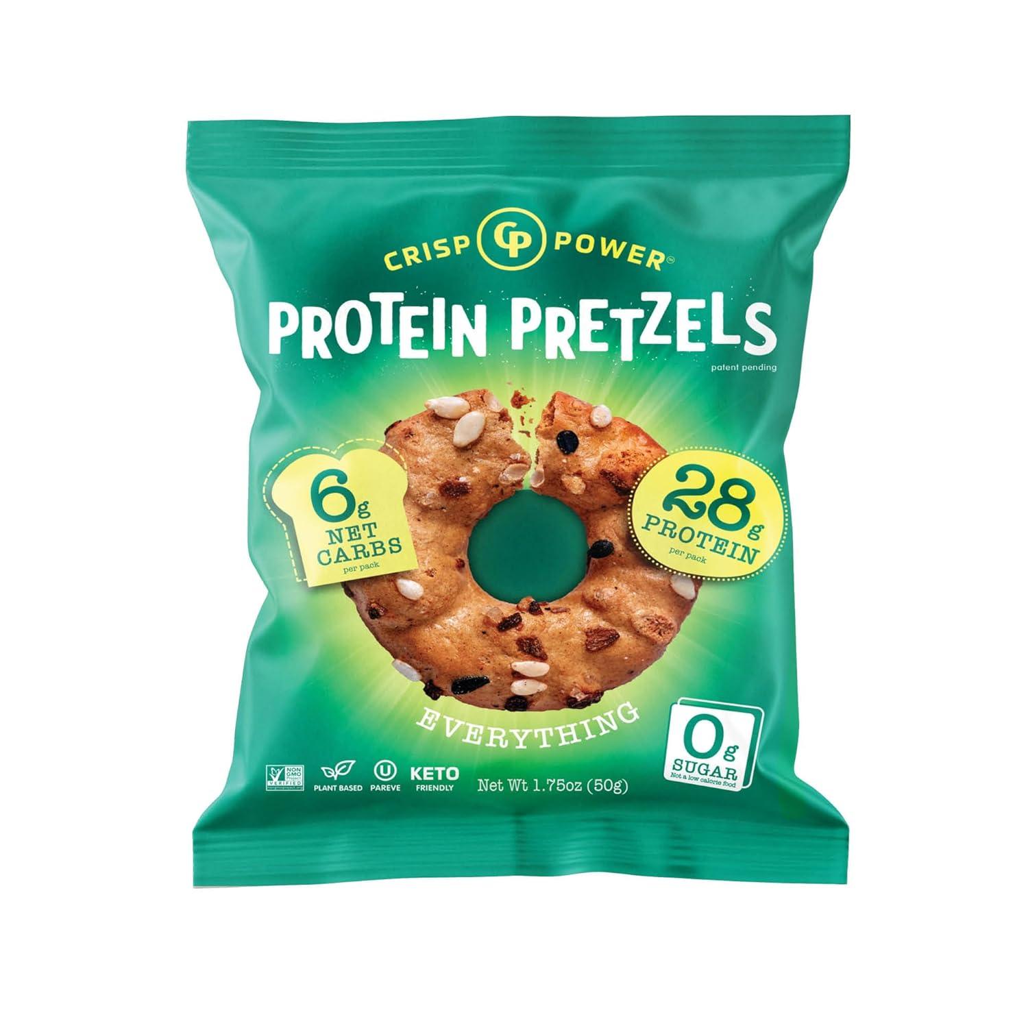 Our Review of Crisp Power High Protein Pretzel Crisps: Delicious Nutrition