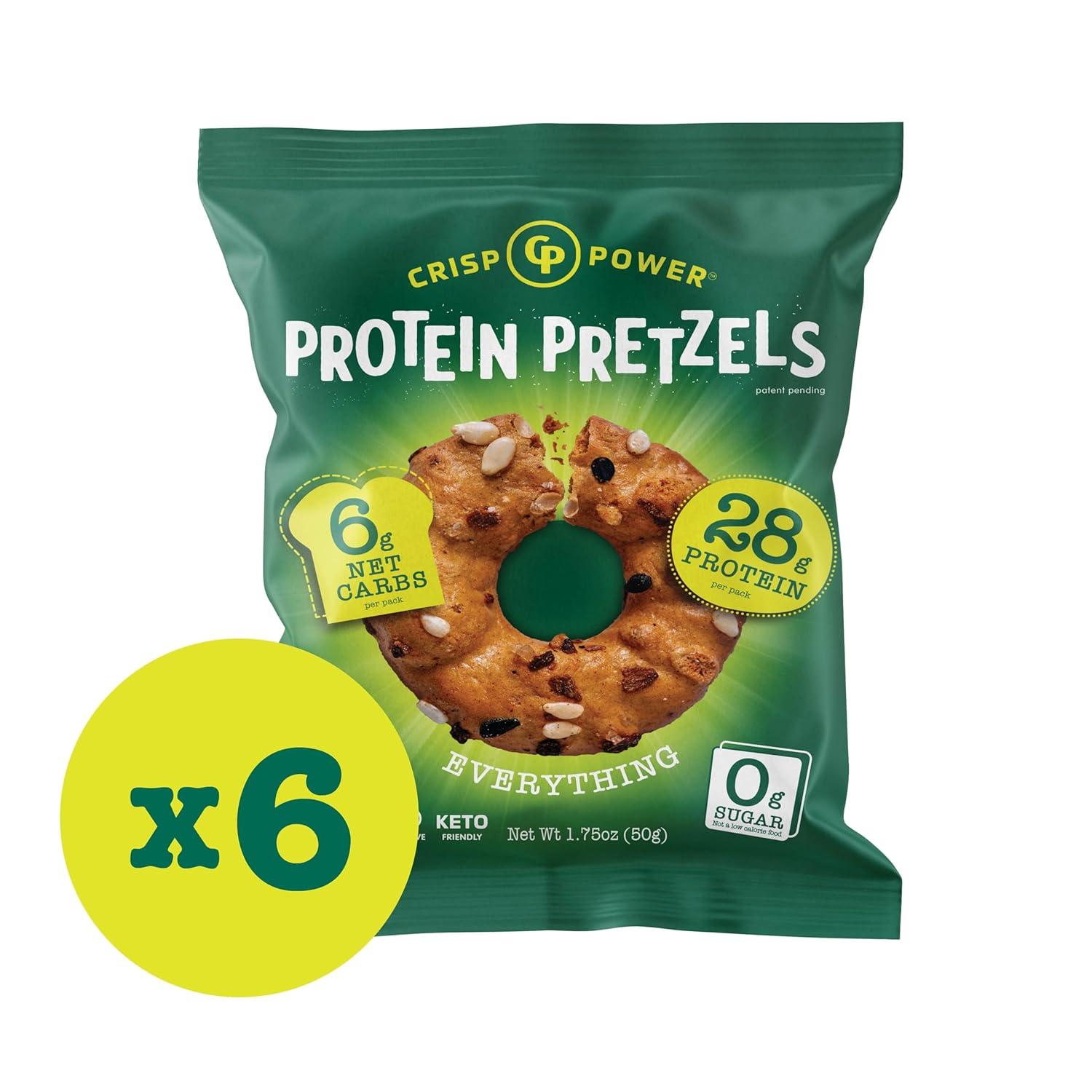 Our Review of Crisp Power High Protein Pretzel Crisps: Delicious Nutrition