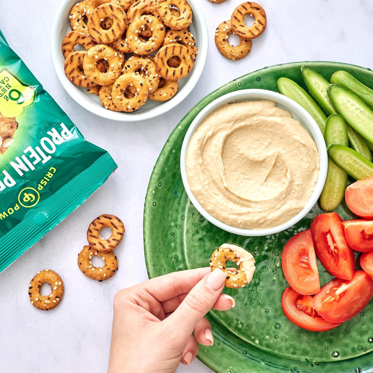 Our Review of Crisp Power High Protein Pretzel Crisps: Delicious Nutrition