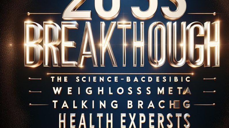2025’s Breakthrough: The Science-Backed, Realistic Weight Loss Method Taking Health Experts by Storm