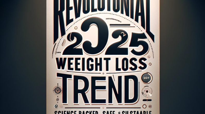 Revolutionary 2025 Weight Loss Trend: Science-Backed, Safe, and Sustainable Results Revealed