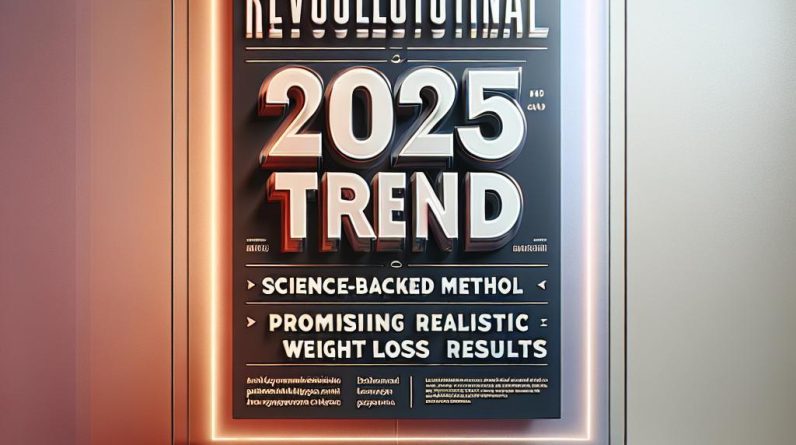 Revolutionary 2025 Trend: Science-Backed Method Promising Realistic Weight Loss Results