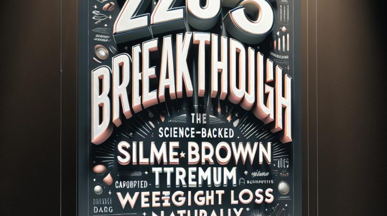 2025 Breakthrough: The Science-Backed Slim Down Trend Transforming Weight Loss Naturally