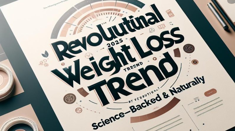 Revolutionary 2025 Weight Loss Trend: Science-Backed & Naturally Effective