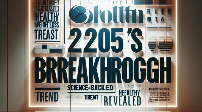 2025’s Breakthrough: Science-Backed, Healthy Weight Loss Trend Revealed