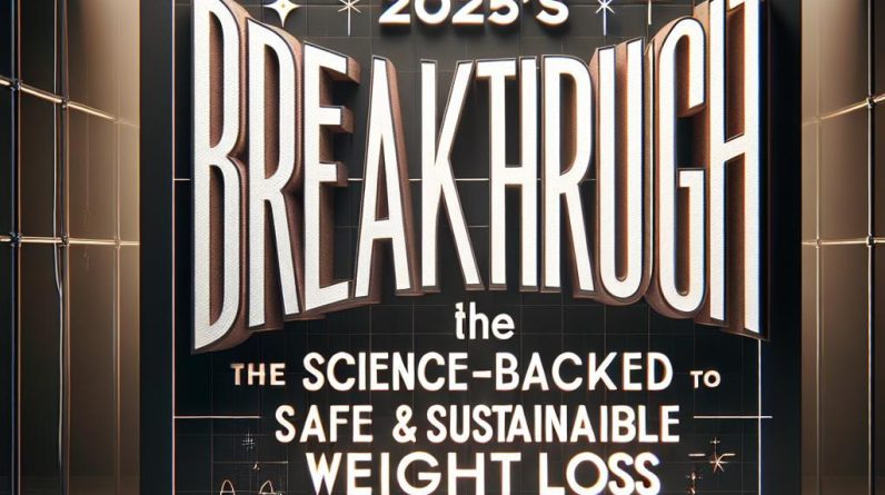 2025’s Breakthrough: The Science-Backed, Realistic Approach to Safe & Sustainable Weight Loss