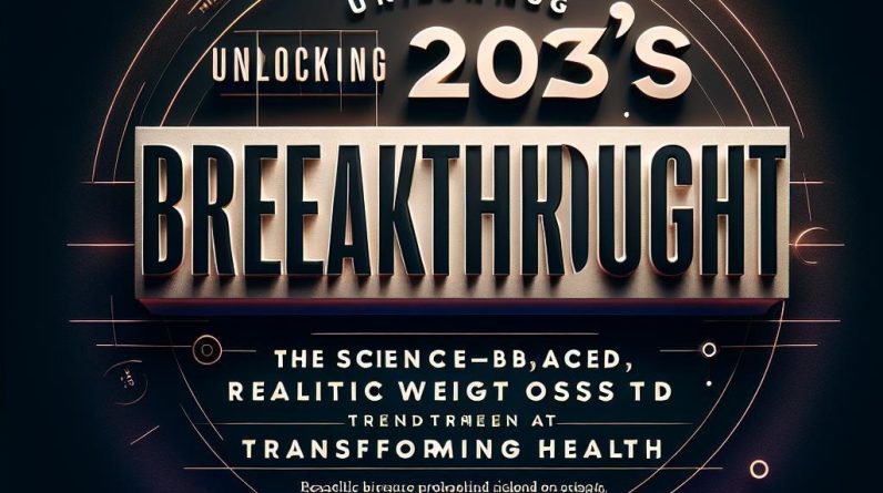 Unlocking 2025’s Breakthrough: The Science-Backed, Realistic Weight Loss Trend Transforming Health