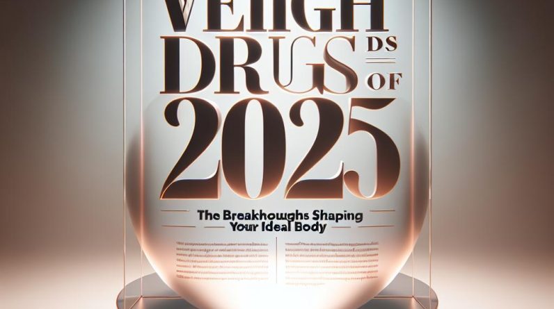 Top Weight Loss Drugs of 2025: The Breakthroughs Shaping Your Ideal Body