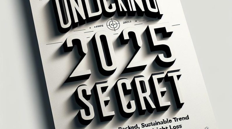 Unlocking 2025’s Secret: The Science-Backed, Sustainable Trend Transforming Weight Loss