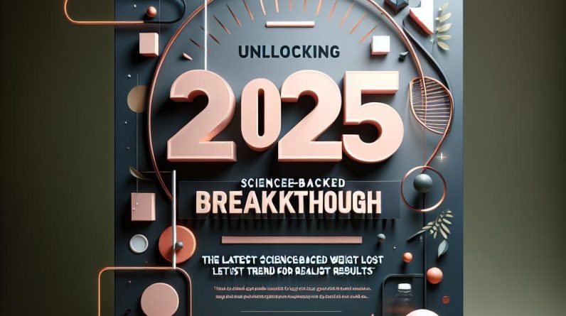 Unlocking 2025's Breakthrough: The Latest Science-Backed Weight Loss Trend for Realist Results - 23509 unlocking 2025s breakthrough the latest science backed weight loss trend for realist results Unlocking 2025’s Breakthrough: The Latest Science-Backed Weight Loss Trend for Realist Results