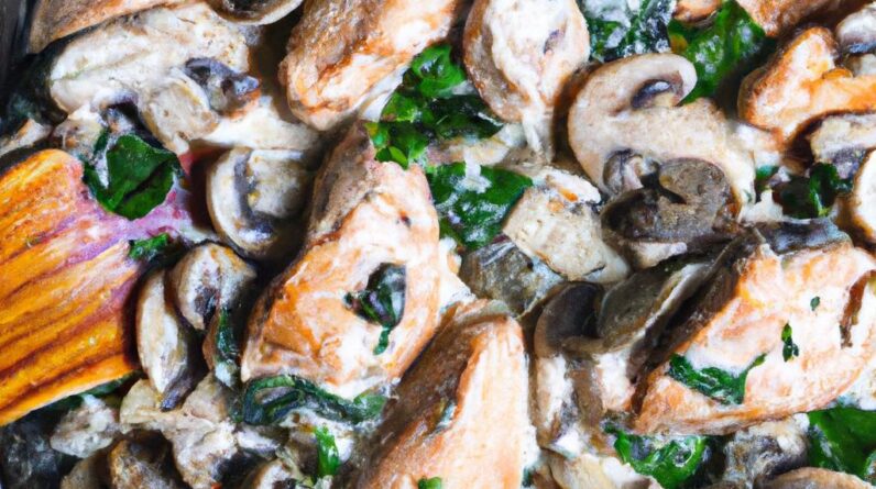 Keto Comfort in One Pan: Creamy Garlic Parmesan Chicken with Mushrooms and Spinach

If you’ve ever craved something warm, indulgent, and comforting, but still want to stay true to a keto lifestyle, this dish is for you. It’s a one-pan miracle: juicy chick
