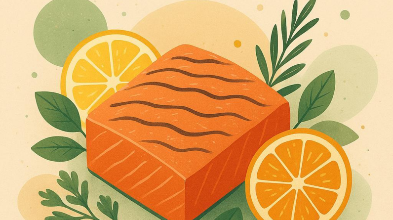 Citrus Herb Keto Salmon Bites