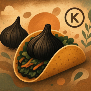 Black Garlic Keto Tacos