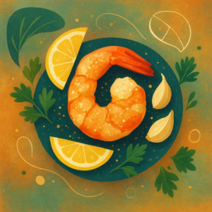 Keto Garlic-Parmesan Shrimp