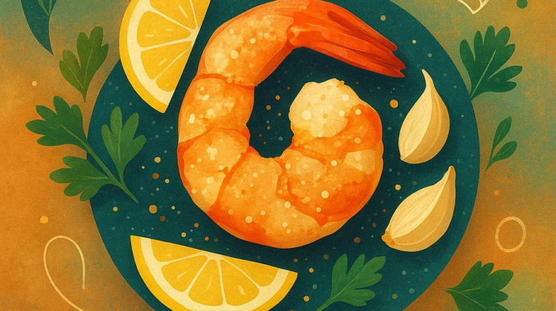 Keto Garlic-Parmesan Shrimp