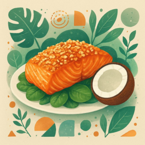 Thai-Crunch Coconut Salmon - 24038 271acefa thai crunch coconut salmon Thai-Crunch Coconut Salmon